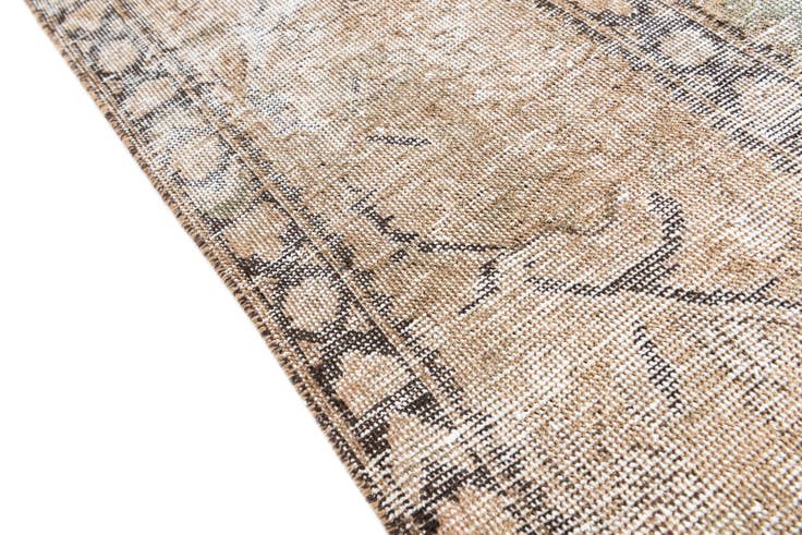 Detail image of 9' 3 x 11' 8 Hand Knotted Ultra Vintage Persian Wool Rug