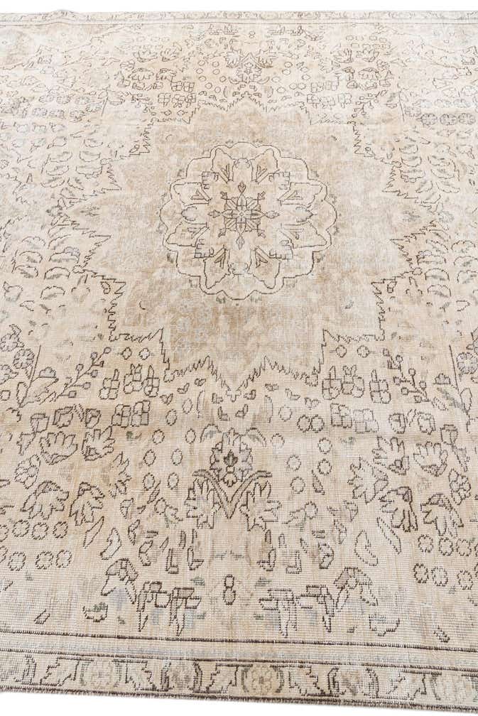 240cm x 335cm Handgeknoopt Ultra Vintage Perzisch Wol Vloerkleed