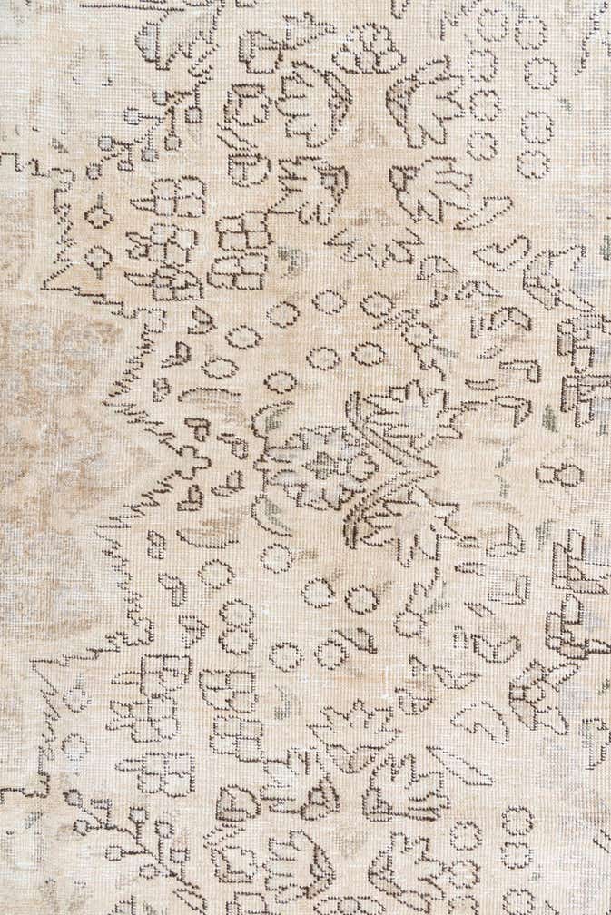 240cm x 335cm Handgeknoopt Ultra Vintage Perzisch Wol Vloerkleed