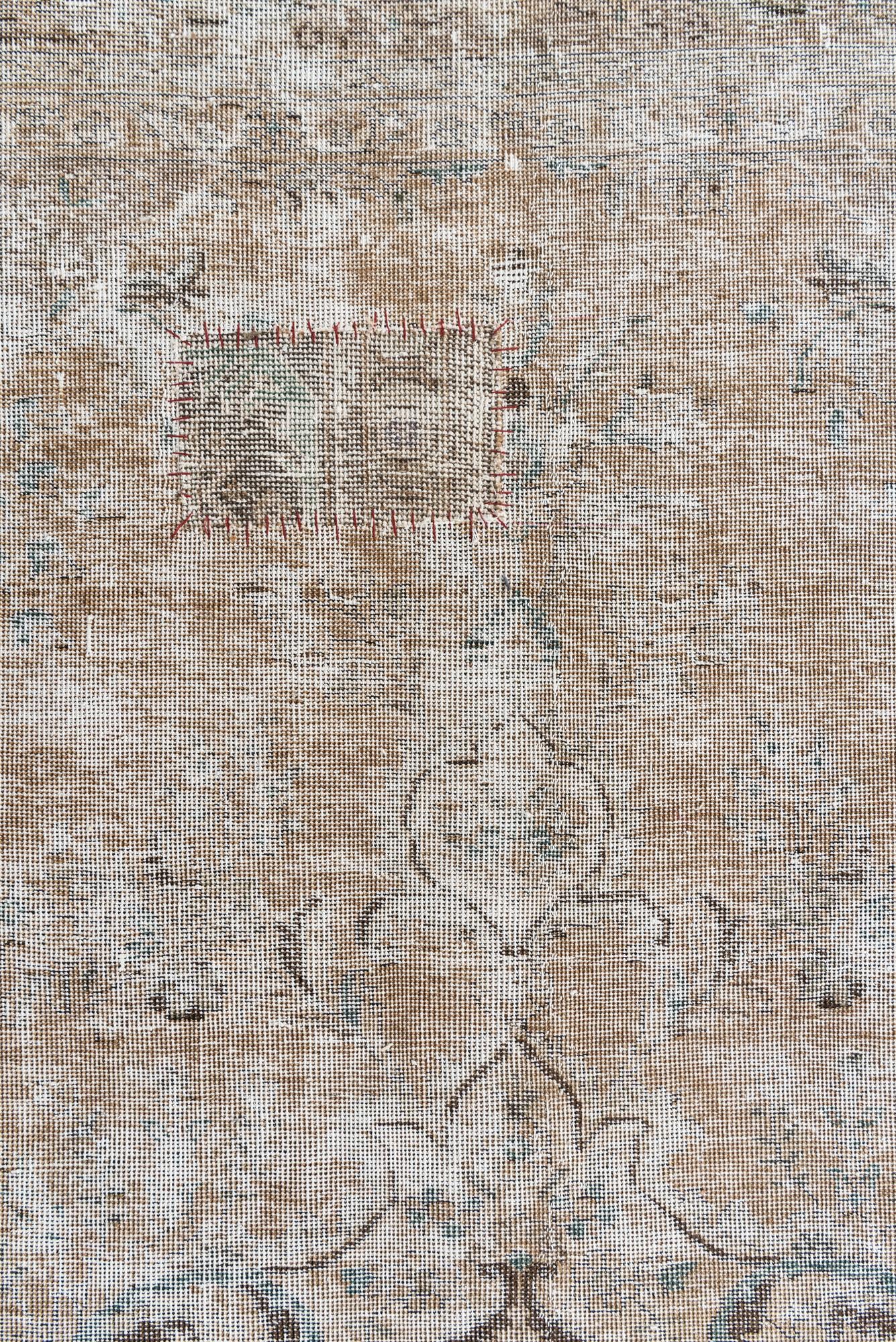 7' 7 x 10' 7 Hand Knotted Ultra Vintage Persian Wool Rug