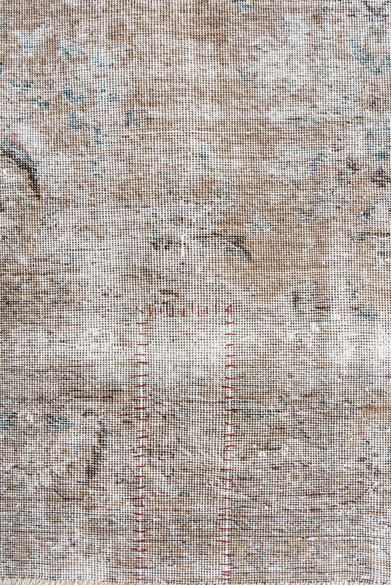 7' 7 x 10' 7 Hand Knotted Ultra Vintage Persian Wool Rug