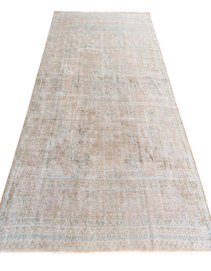 Detail image of 9' 9 x 12' 10  Hand Knotted Ultra Vintage Persian Wool Rug