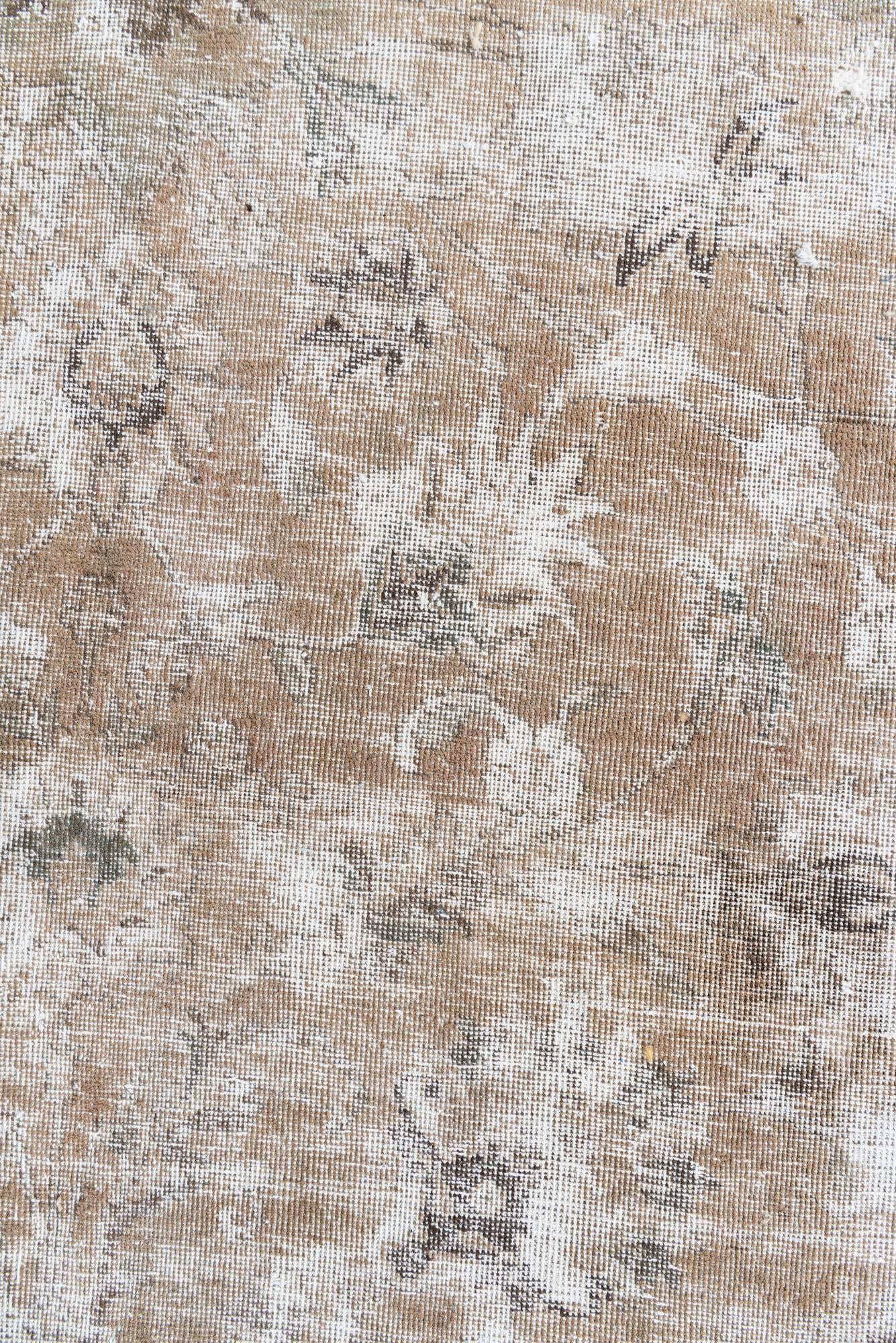9' 4 x 11' 8 Hand Knotted Ultra Vintage Persian Wool Rug