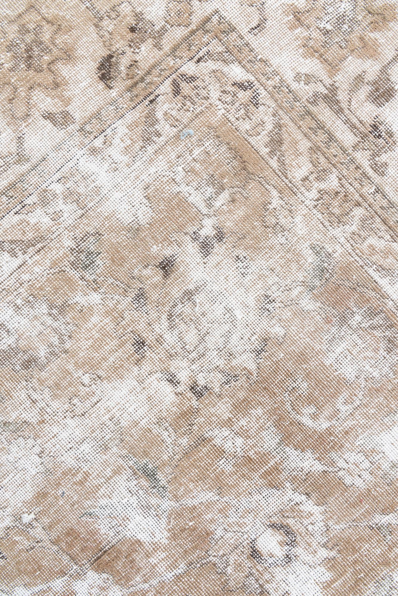 9' 4 x 11' 8 Hand Knotted Ultra Vintage Persian Wool Rug