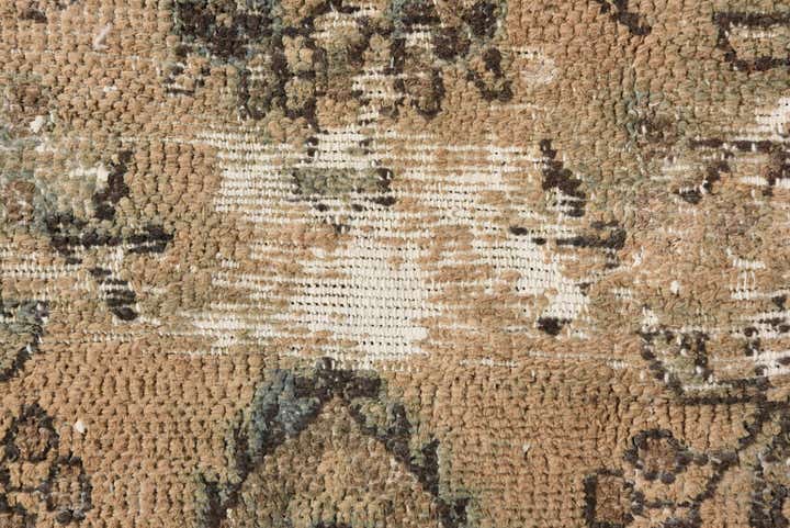 6' 7 x 9' 4 Hand Knotted Ultra Vintage Persian Wool Rug