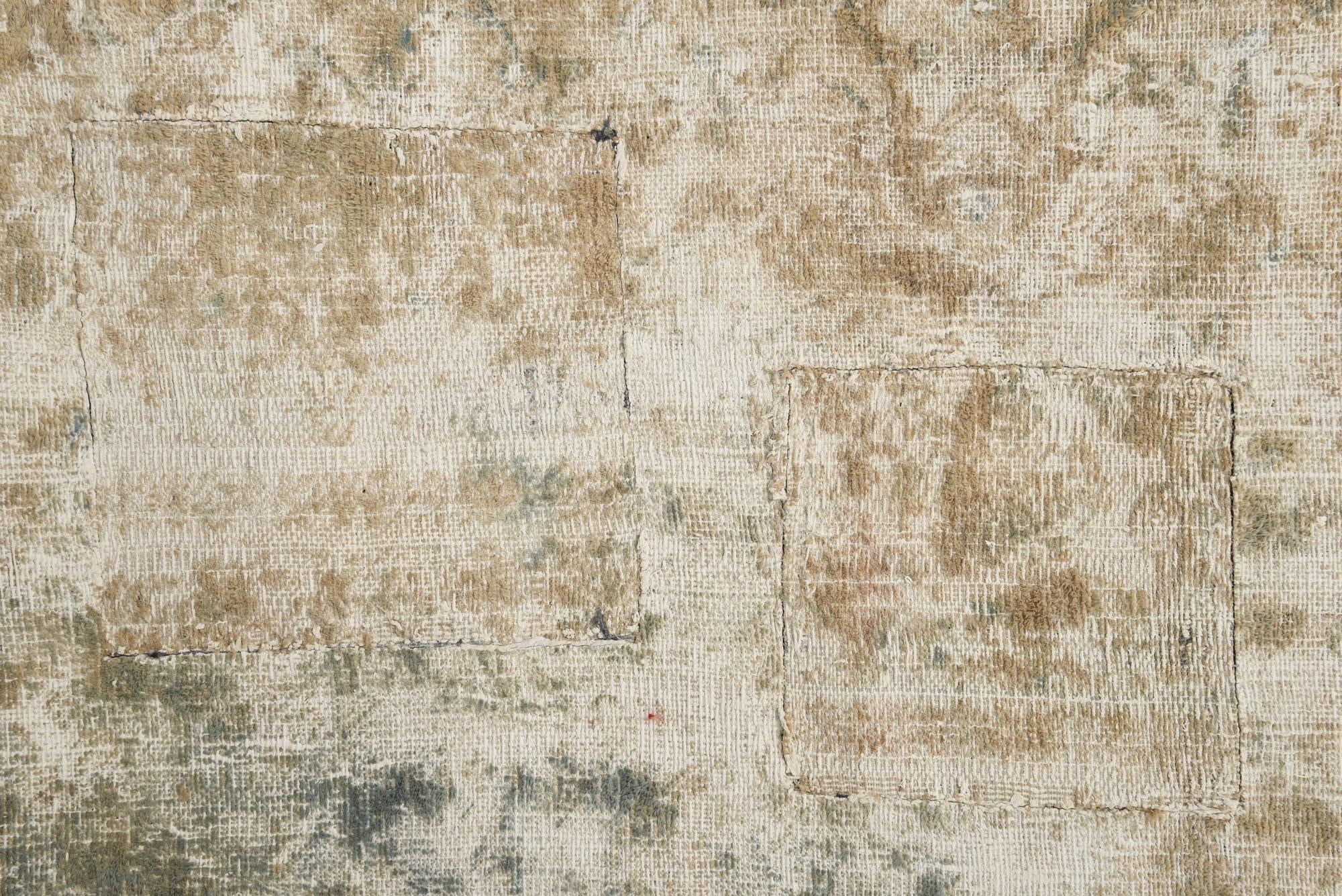 280cm x 385cm anudado a mano Ultra Vintage Alfombra Persa Lana