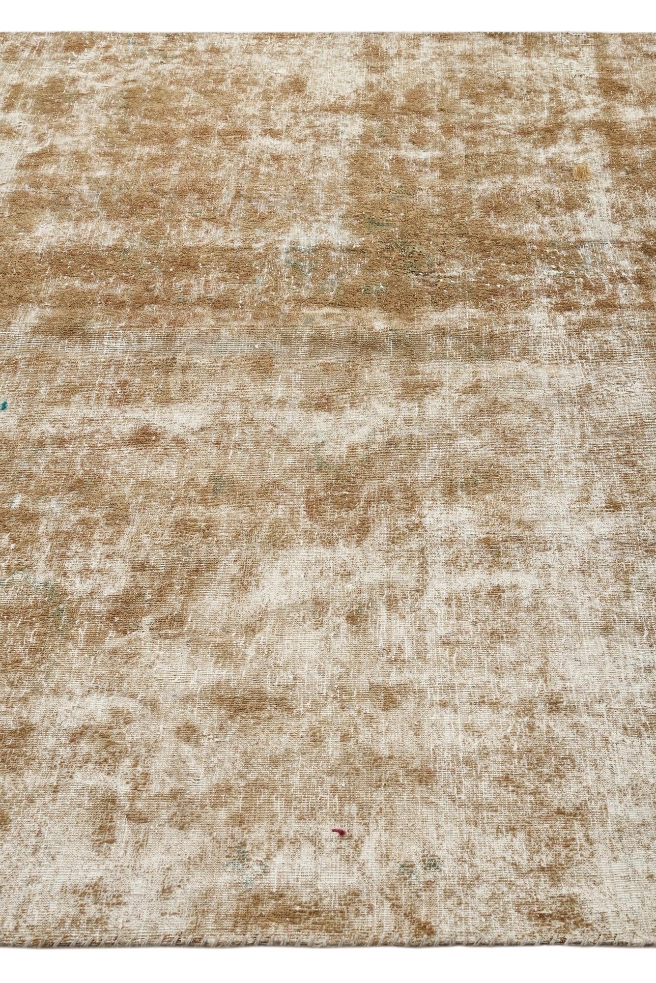 5' 5 x 10' 2 Hand Knotted Ultra Vintage Persian Wool Rug