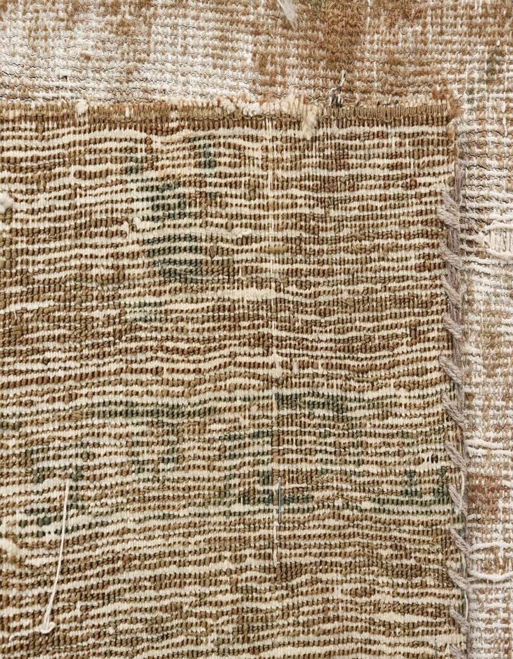 Detail image of 5' 5 x 10' 2  Hand Knotted Ultra Vintage Persian Wool Rug