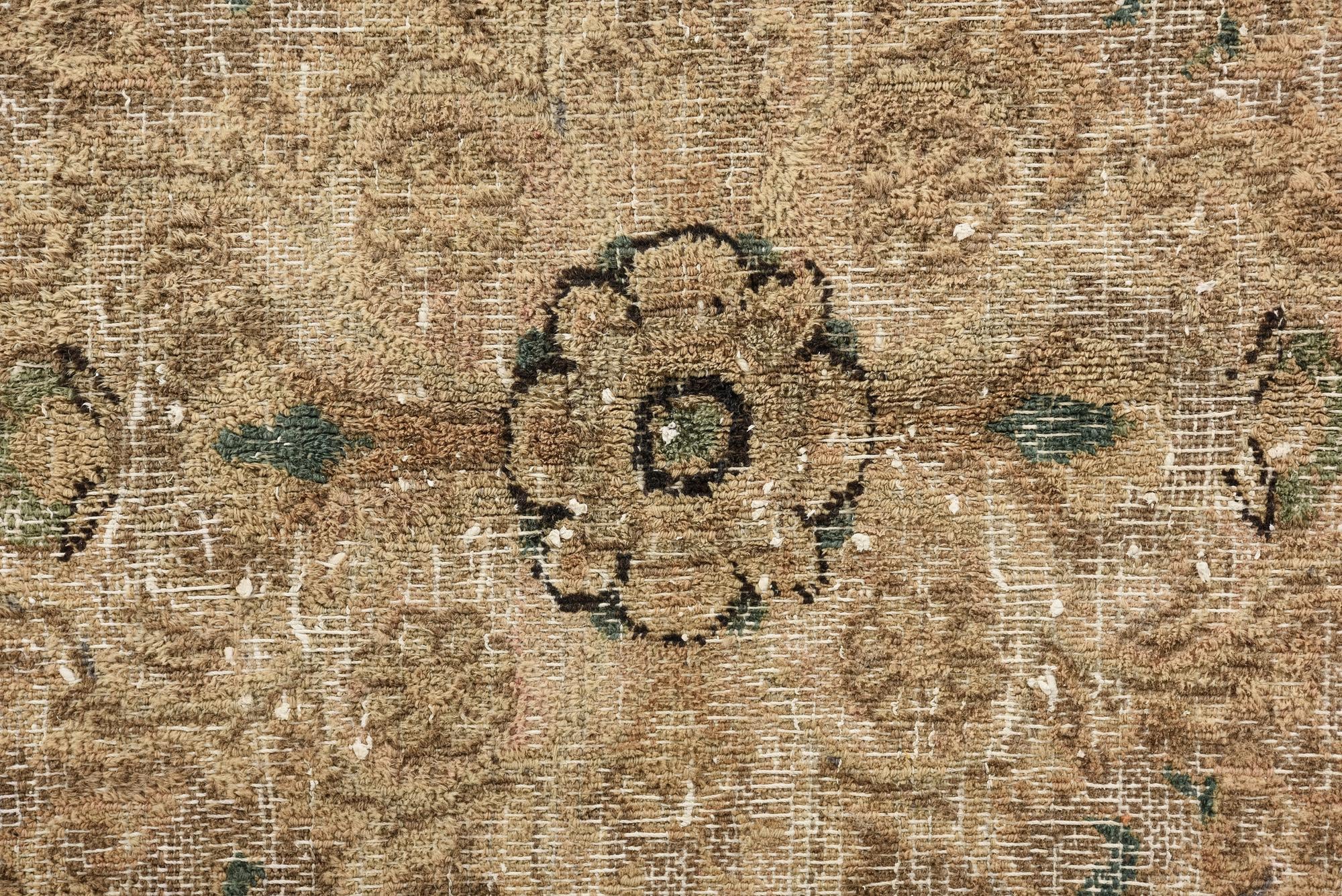 7' 5 x 10' 3 Hand Knotted Ultra Vintage Persian Wool Rug