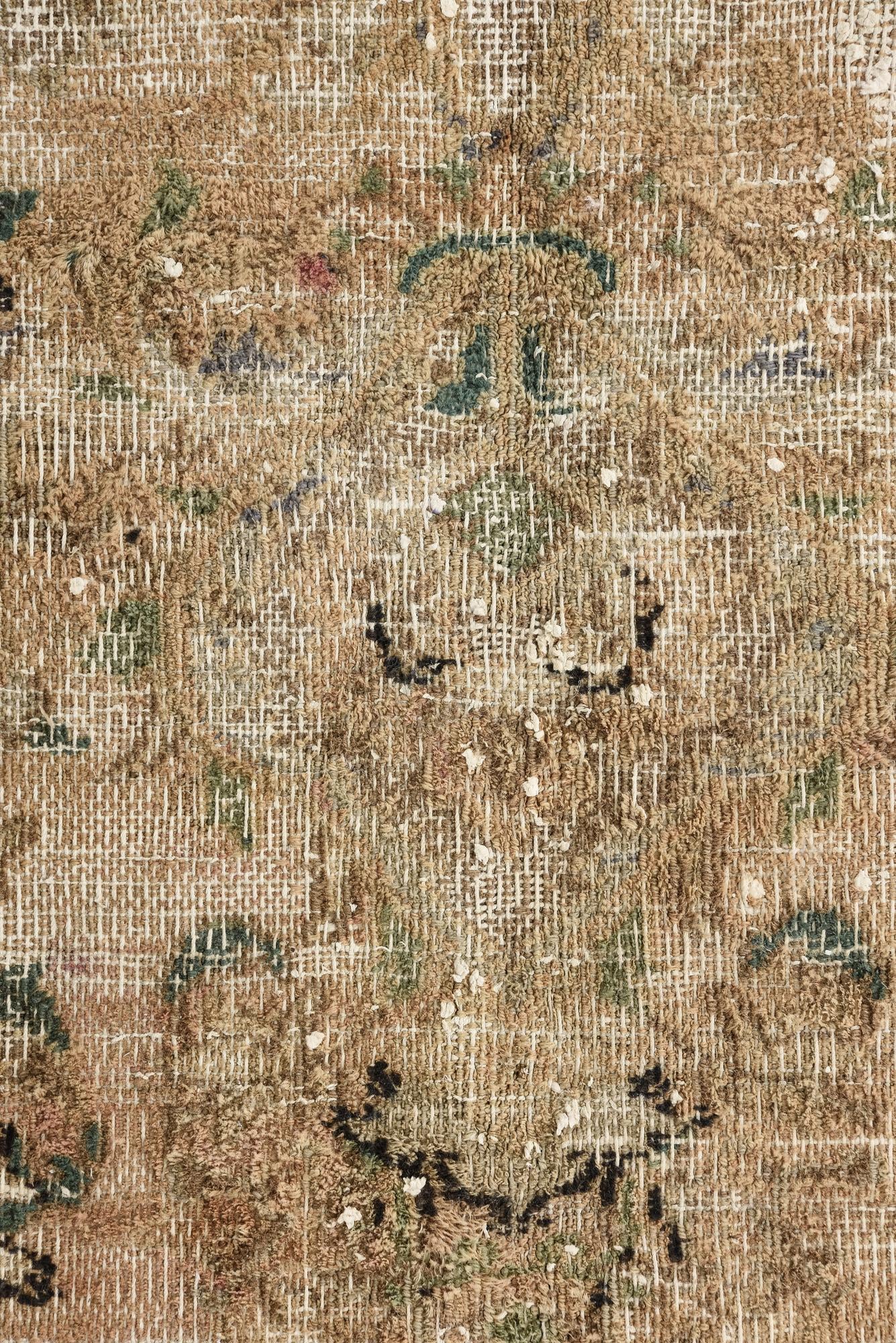 7' 5 x 10' 3 Hand Knotted Ultra Vintage Persian Wool Rug