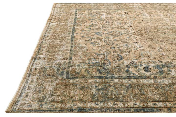 9' 6 x 12' 8 Hand Knotted Ultra Vintage Persian Wool Rug
