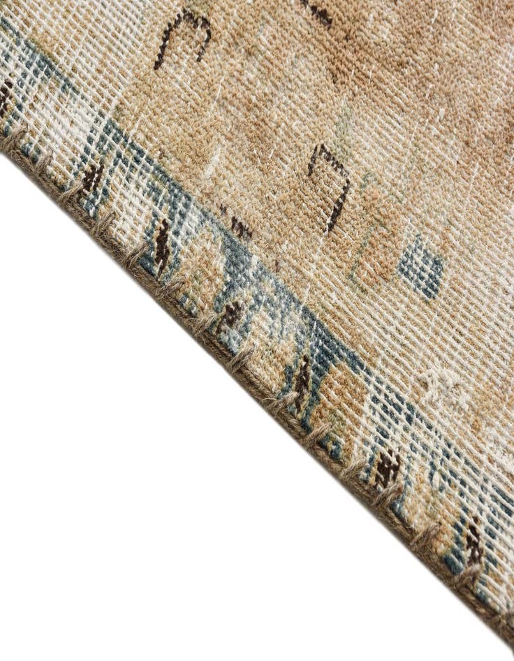 Detail image of 9' 7 x 12' 4 Hand Knotted Ultra Vintage Persian Wool Rug