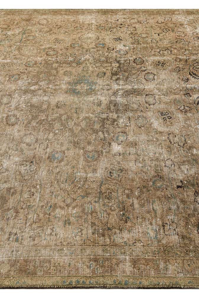 7' 5 x 10' 7 Hand Knotted Ultra Vintage Persian Wool Rug