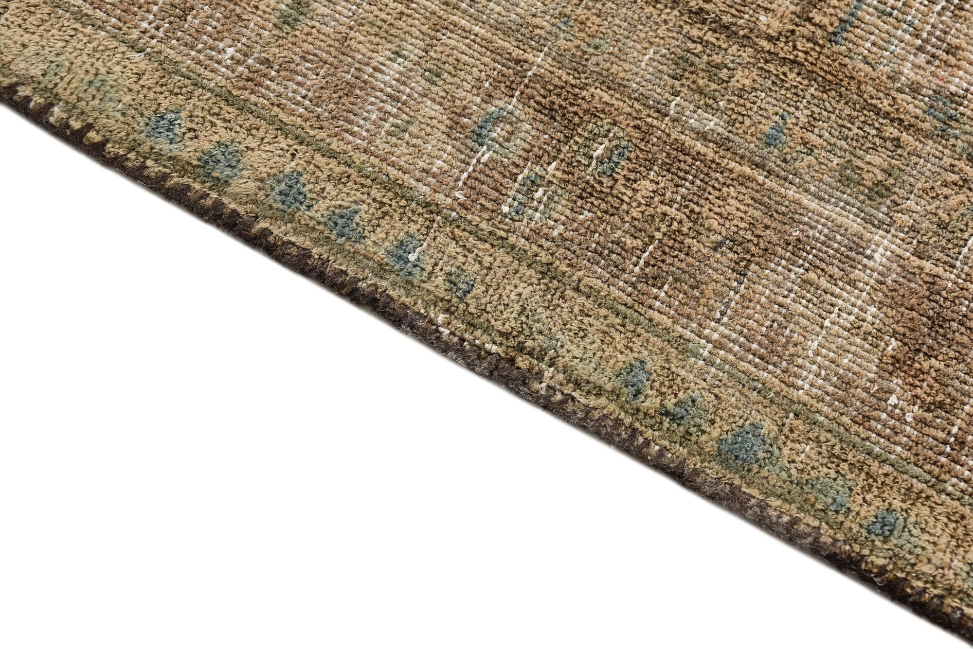 7' 5 x 10' 7 Hand Knotted Ultra Vintage Persian Wool Rug