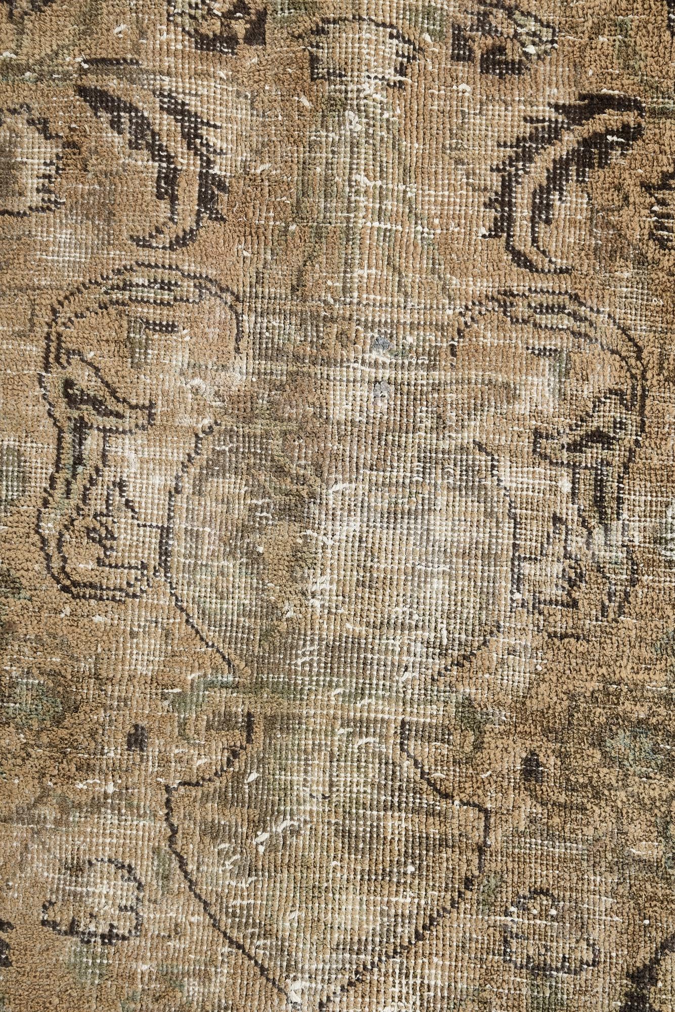 7' 5 x 10' 7 Hand Knotted Ultra Vintage Persian Wool Rug