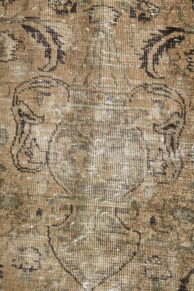 7' 5 x 10' 7 Hand Knotted Ultra Vintage Persian Wool Rug
