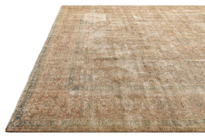 9' 9 x 13' 4 Hand Knotted Ultra Vintage Persian Wool Rug