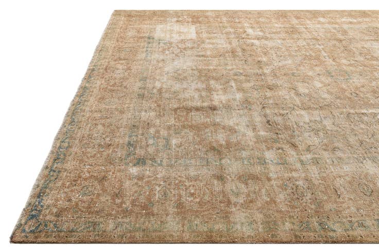 Detail image of 9' 9 x 13' 4 Hand Knotted Ultra Vintage Persian Wool Rug