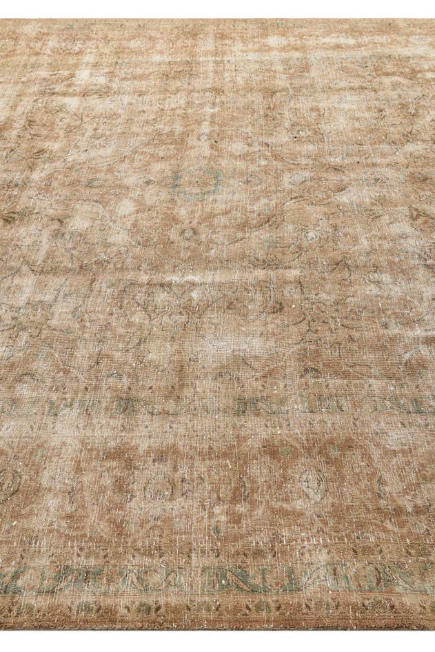 Detail image of 9' 9 x 13' 4 Hand Knotted Ultra Vintage Persian Wool Rug