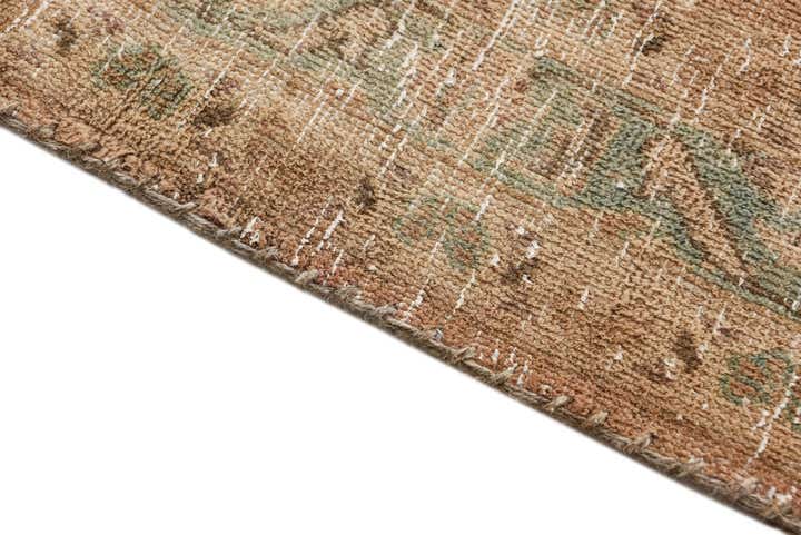 9' 9 x 13' 4 Hand Knotted Ultra Vintage Persian Wool Rug