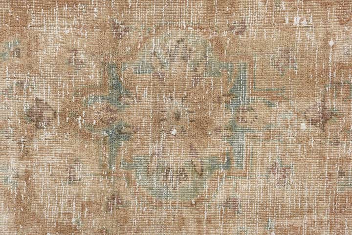 9' 9 x 13' 4 Hand Knotted Ultra Vintage Persian Wool Rug
