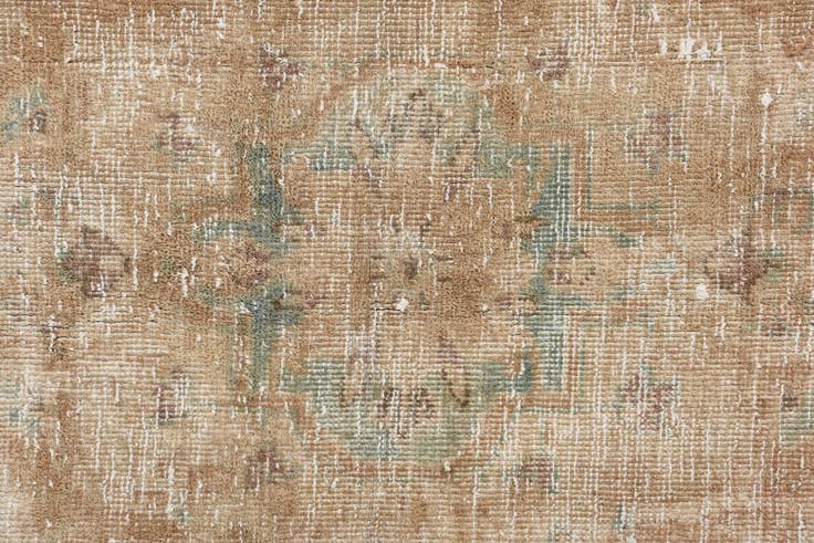 Detail image of 9' 9 x 13' 4 Hand Knotted Ultra Vintage Persian Wool Rug