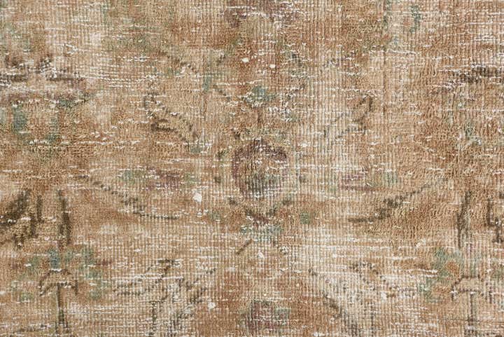 9' 9 x 13' 4 Hand Knotted Ultra Vintage Persian Wool Rug