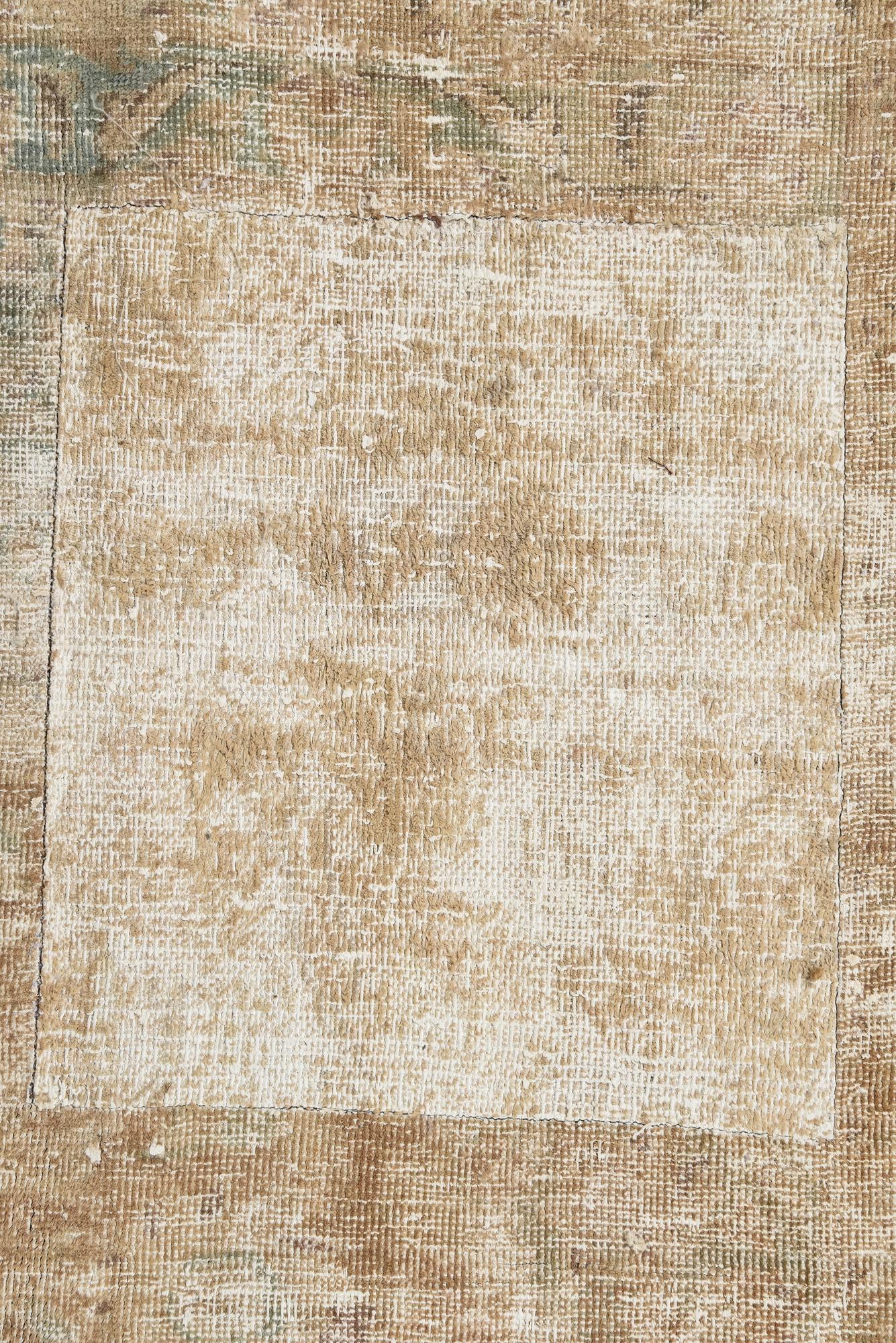 9' 9 x 13' 4 Hand Knotted Ultra Vintage Persian Wool Rug