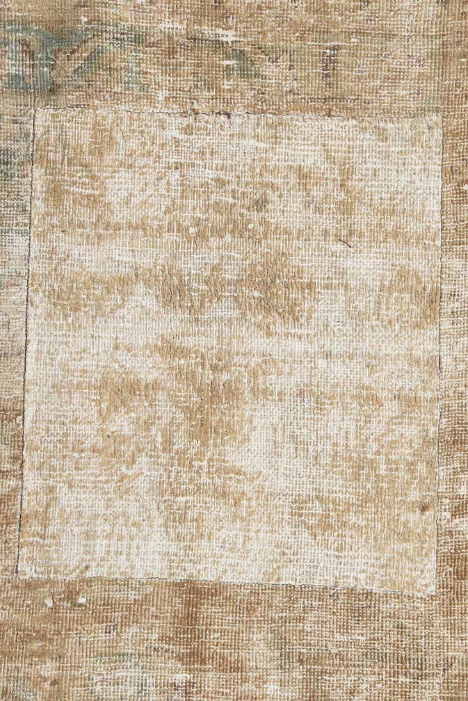 9' 9 x 13' 4 Hand Knotted Ultra Vintage Persian Wool Rug