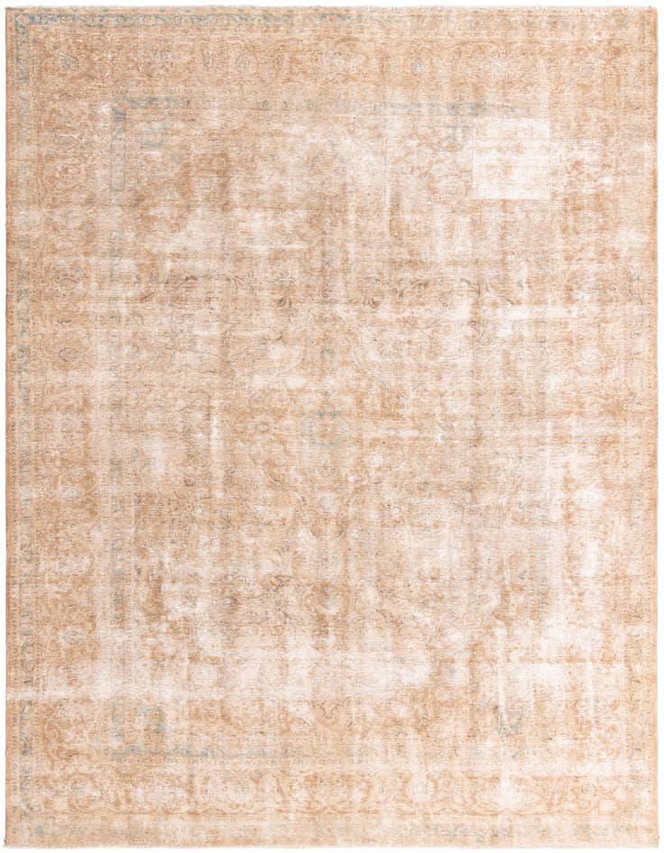 Detail image of 9' 9 x 13' 4 Hand Knotted Ultra Vintage Persian Wool Rug