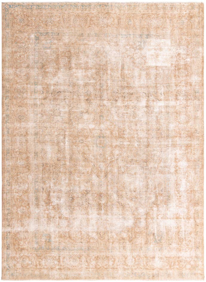 Detail image of 9' 9 x 13' 4 Hand Knotted Ultra Vintage Persian Wool Rug