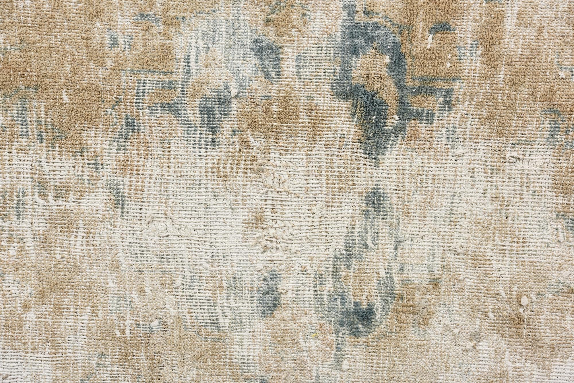 9' 4 x 12' 4 Hand Knotted Ultra Vintage Persian Wool Rug