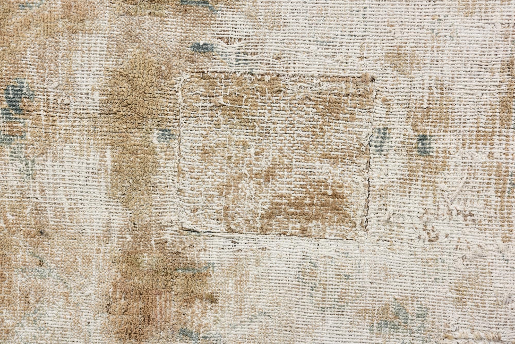9' 4 x 12' 4 Hand Knotted Ultra Vintage Persian Wool Rug