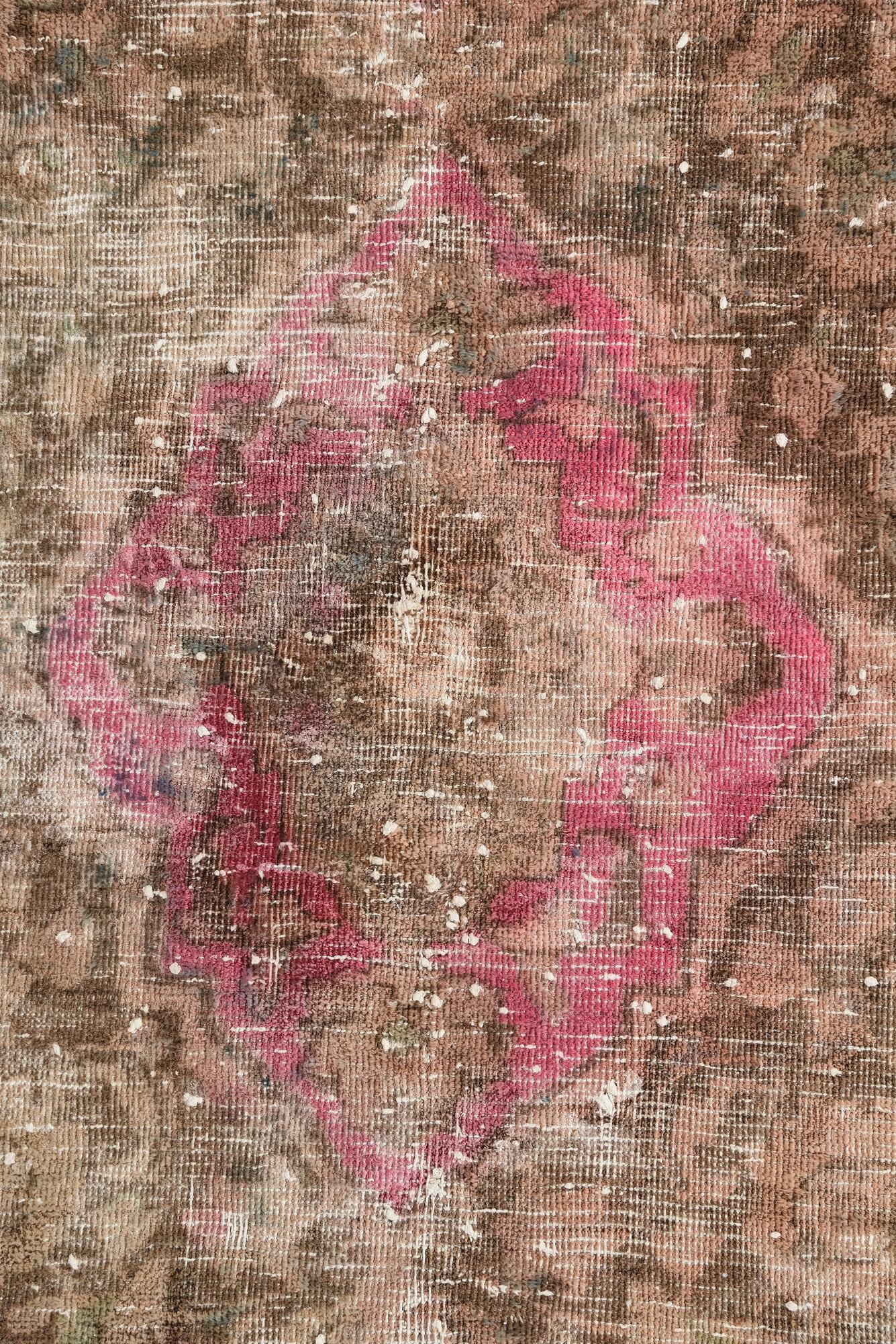 10' x 12' 7 Hand Knotted Ultra Vintage Persian Wool Rug