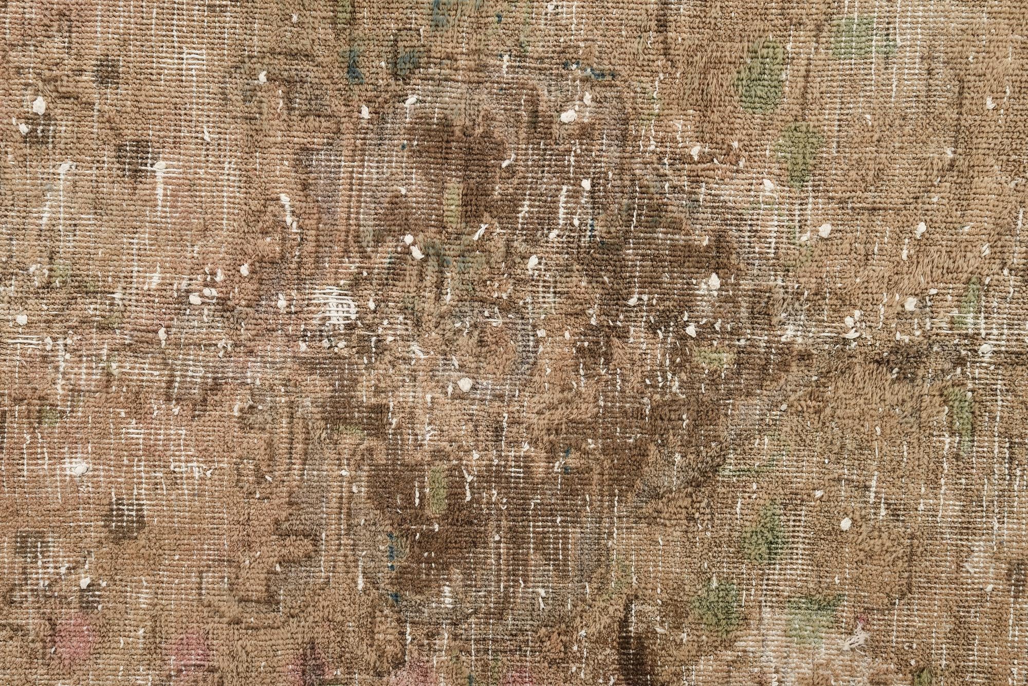 10' x 12' 7 Hand Knotted Ultra Vintage Persian Wool Rug