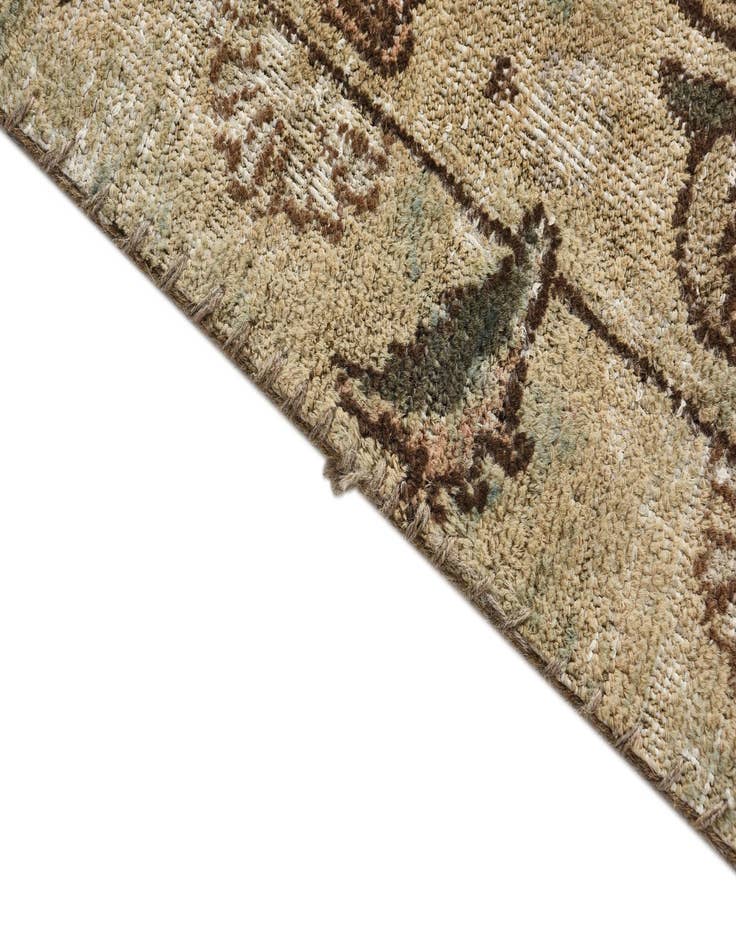 Detail image of 9' 10 x 12' 5  Hand Knotted Ultra Vintage Persian Wool Rug