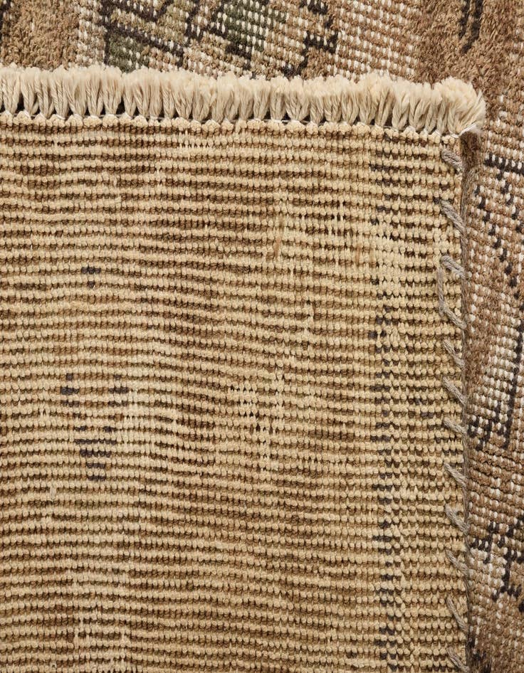 Detail image of 8' 3 x 10' 10  Hand Knotted Ultra Vintage Persian Wool Rug