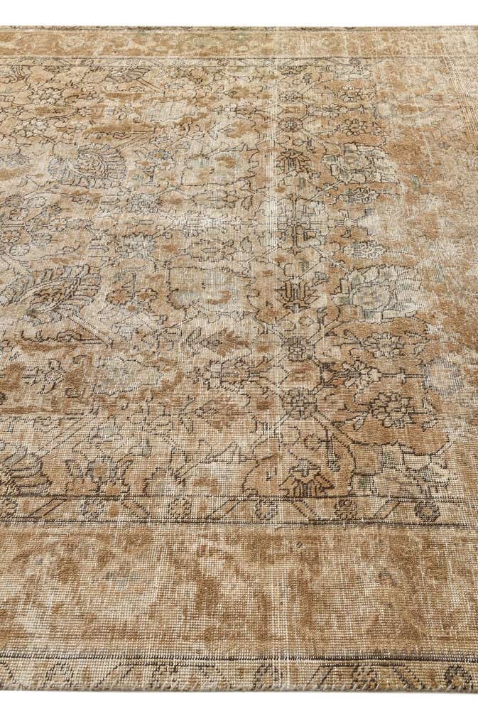 8' 3 x 10' 10 Hand Knotted Ultra Vintage Persian Wool Rug