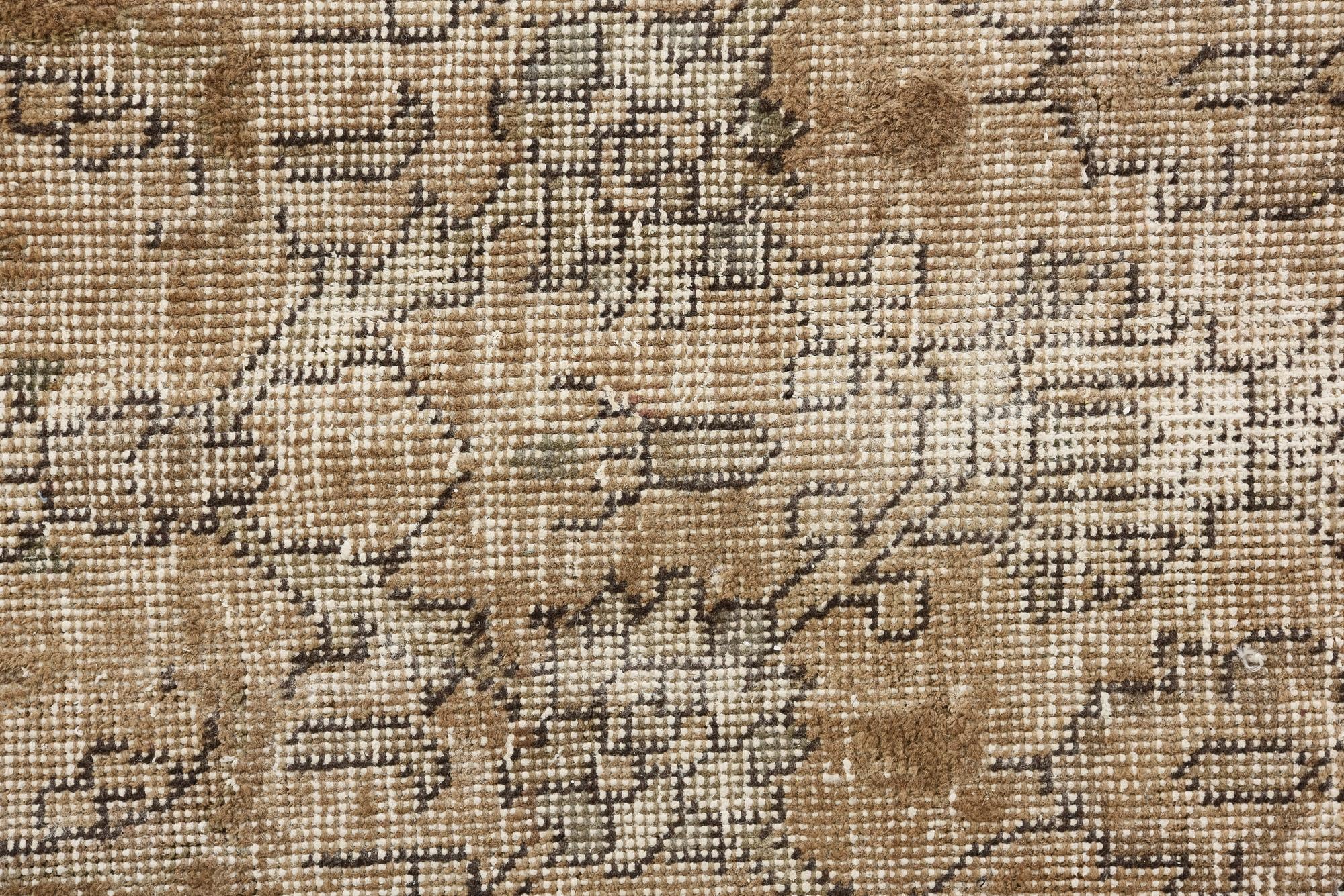 8' 3 x 10' 10 Hand Knotted Ultra Vintage Persian Wool Rug