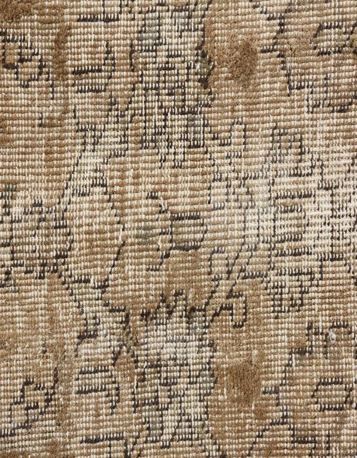 Detail image of 8' 3 x 10' 10  Hand Knotted Ultra Vintage Persian Wool Rug