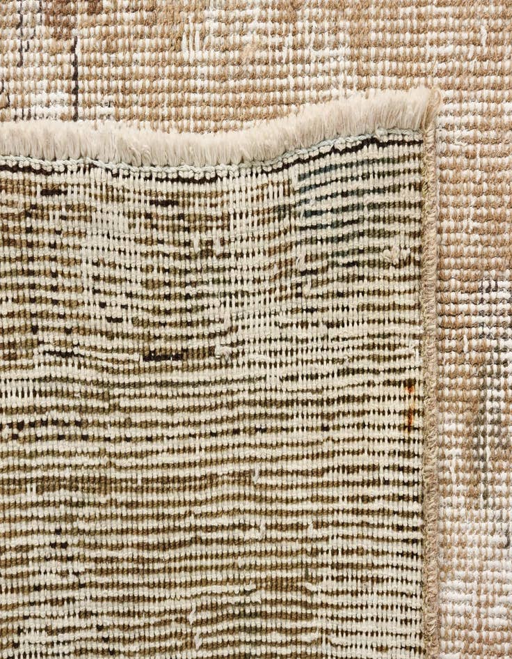 Detail image of 9' 1 x 12' 6  Hand Knotted Ultra Vintage Persian Wool Rug