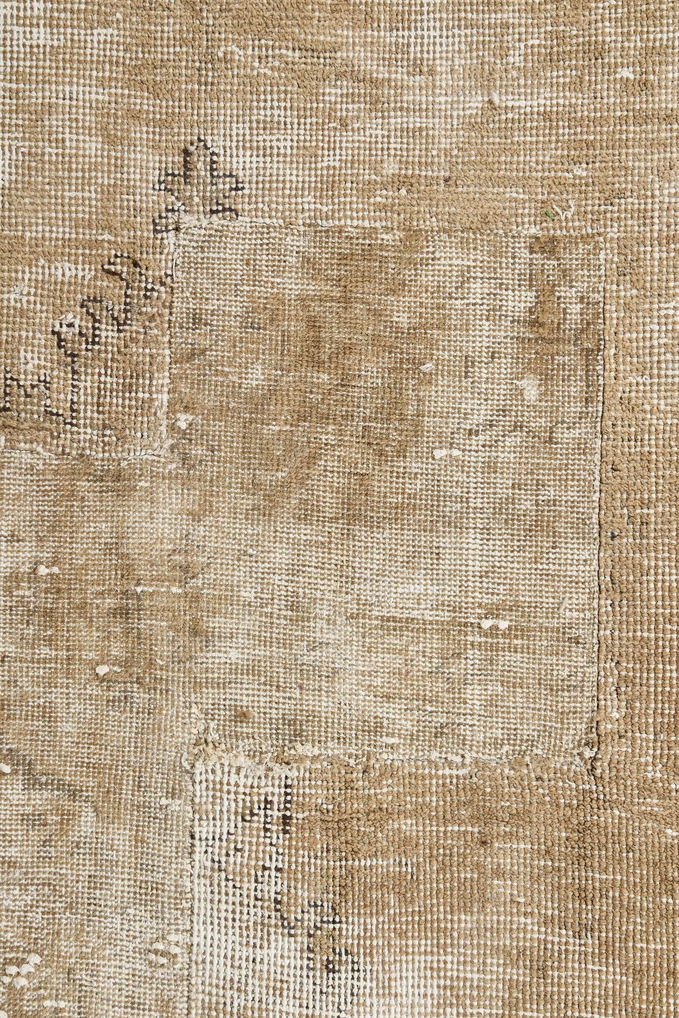 9' 1 x 12' 6 Hand Knotted Ultra Vintage Persian Wool Rug