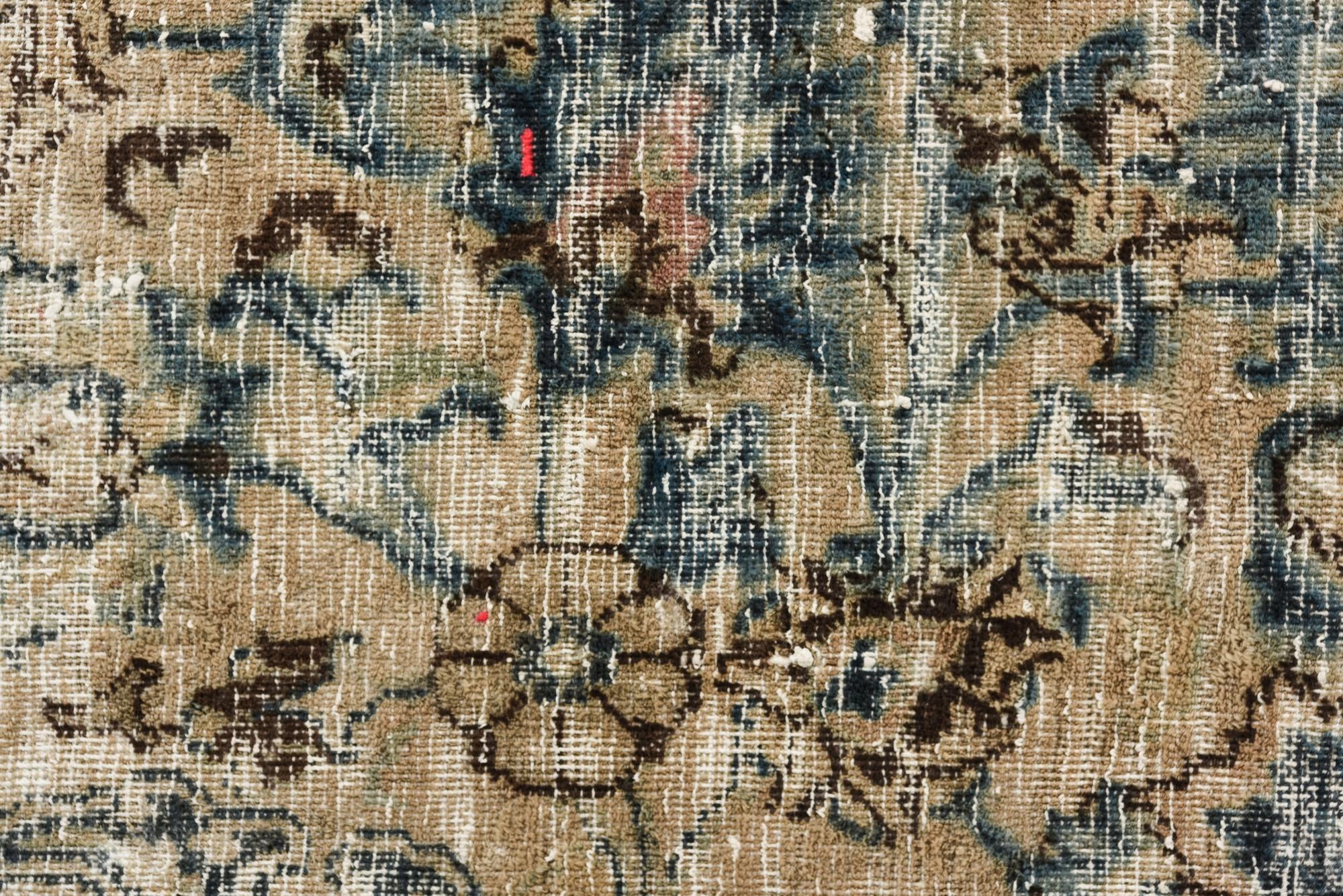 7' 8 x 10' 9 Hand Knotted Ultra Vintage Persian Wool Rug