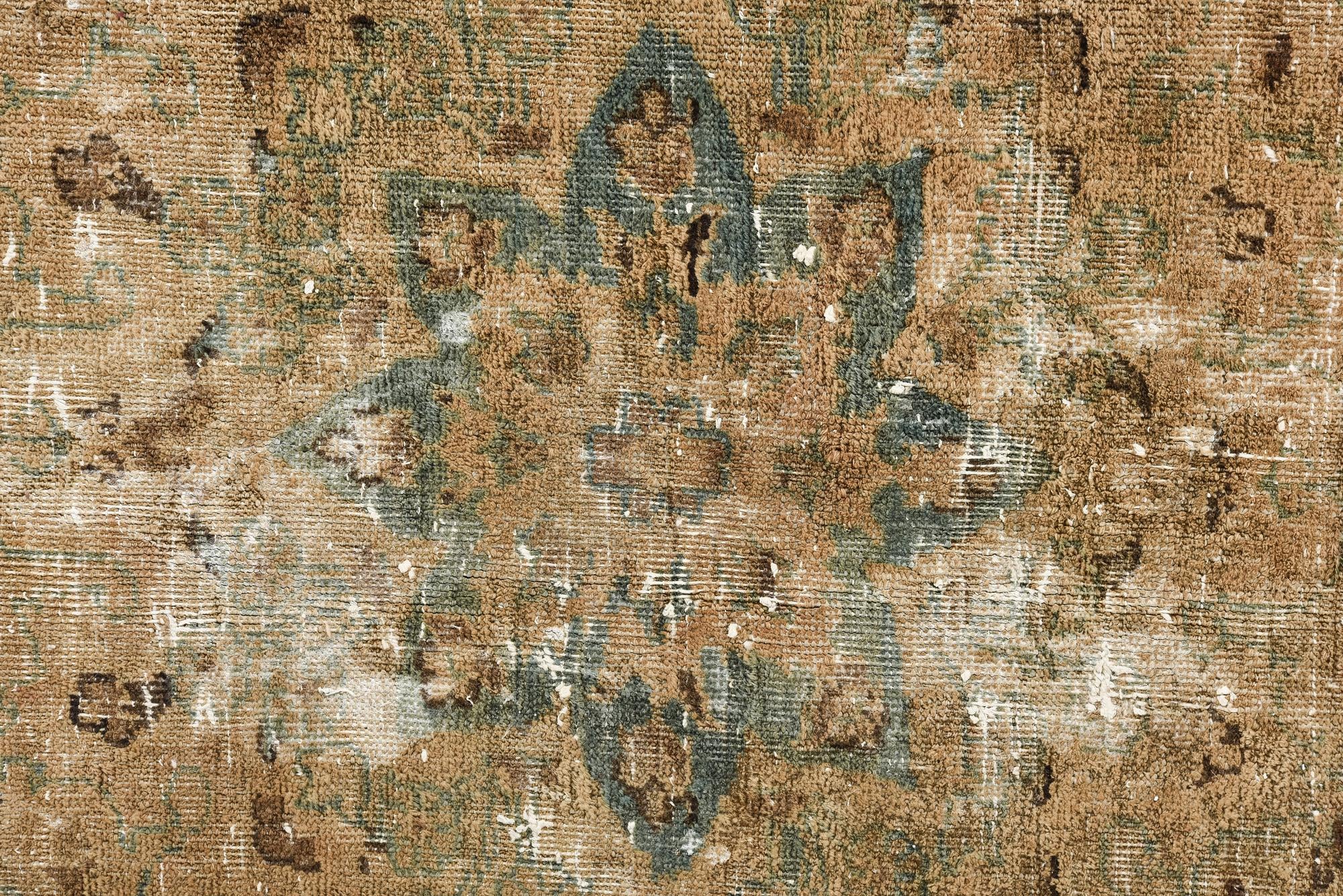 7' 10 x 11' Hand Knotted Ultra Vintage Persian Wool Rug