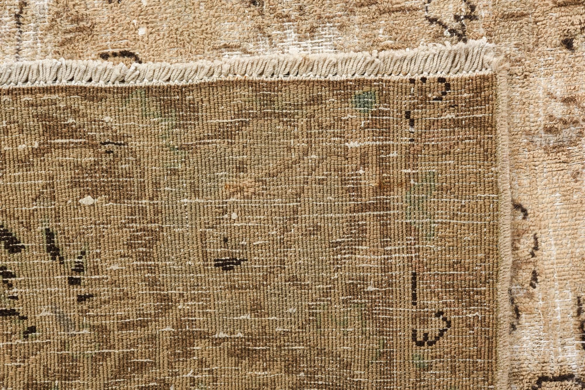 9' 1 x 11' 10 Hand Knotted Ultra Vintage Persian Wool Rug