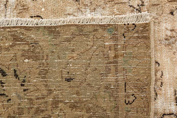 9' 1 x 11' 10 Hand Knotted Ultra Vintage Persian Wool Rug