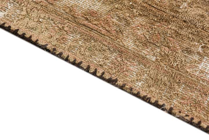 9' 5 x 13' Hand Knotted Ultra Vintage Persian Wool Rug