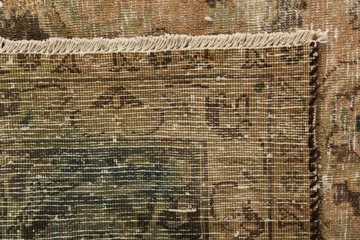 290cm x 385cm anudado a mano Ultra Vintage Alfombra Persa Lana