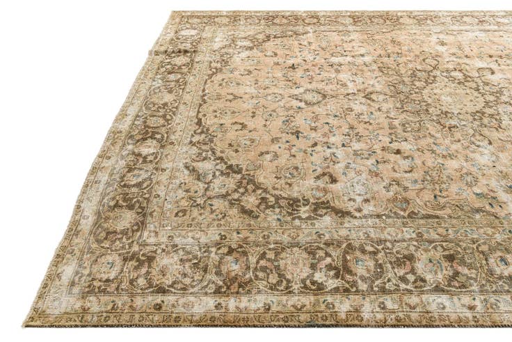 Detail image of 290cm x 385cm anudado a mano Ultra Vintage Alfombra Persa Lana
