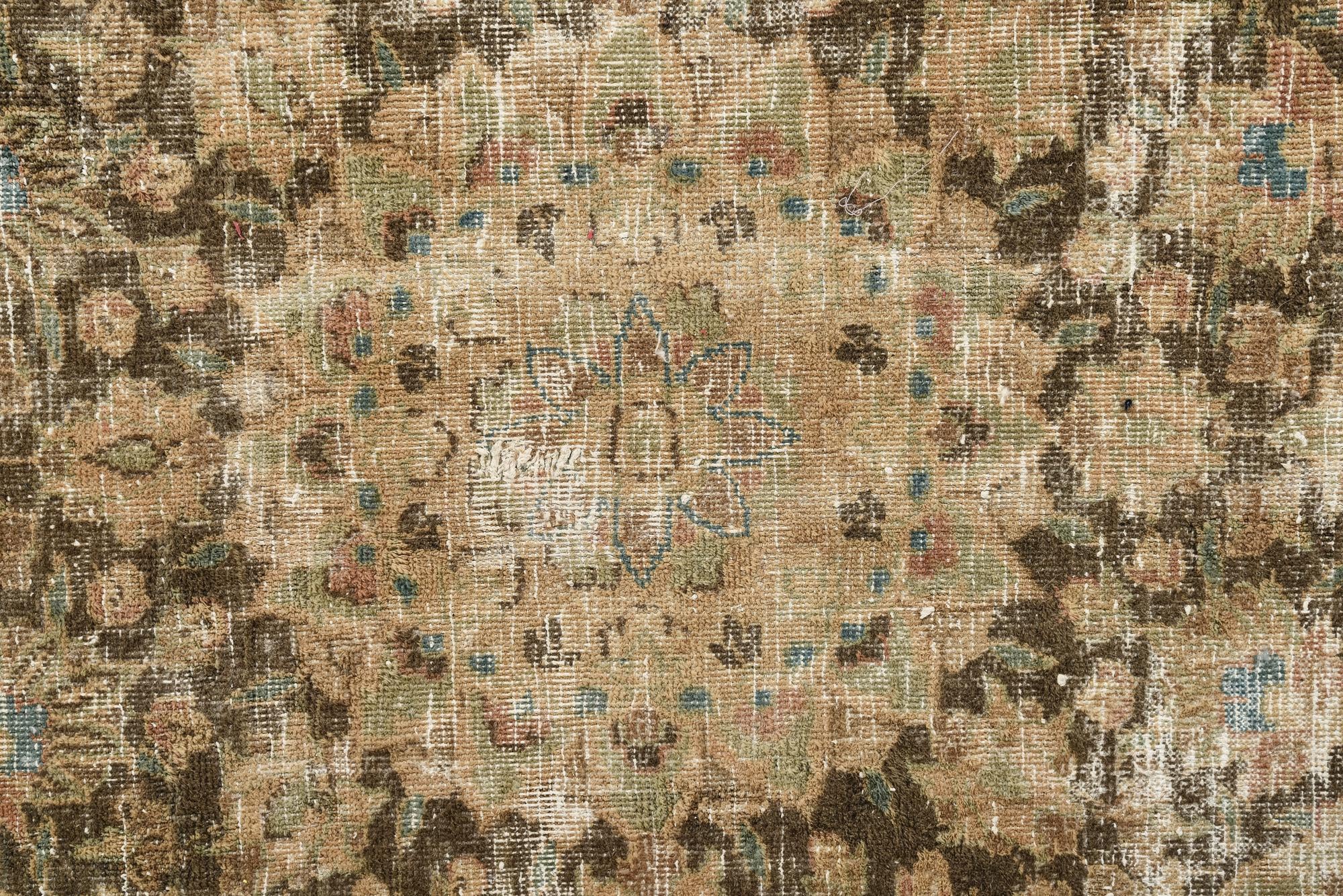 290cm x 385cm anudado a mano Ultra Vintage Alfombra Persa Lana